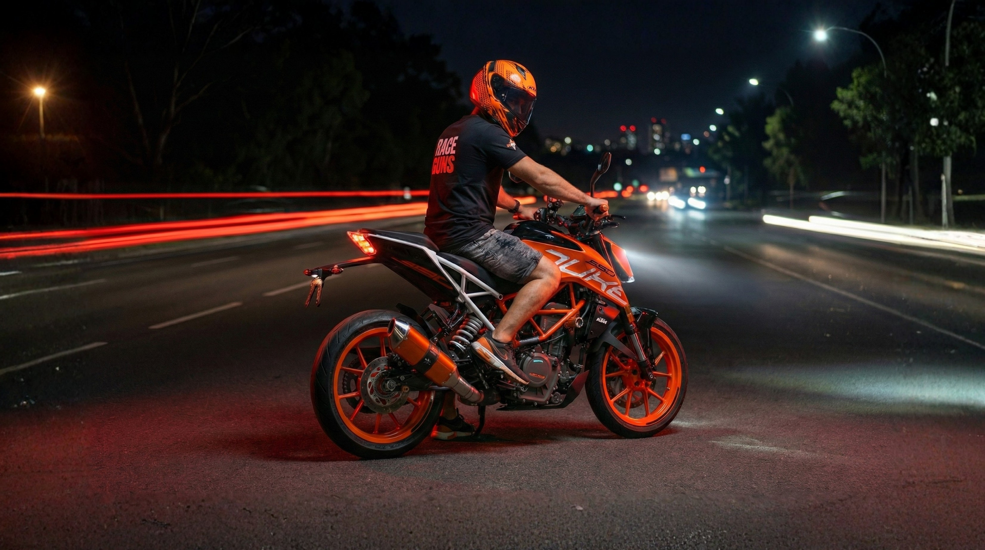 Moto en ruta