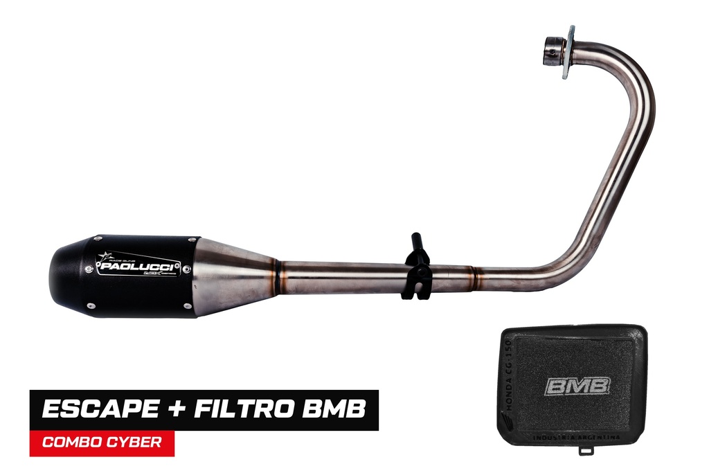 HONDA CG TITAN 150CC ST2 INOX STYLE + FILTRO BMB