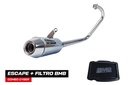 HONDA CB 190CC ST2 CROMO + FILTRO BMB