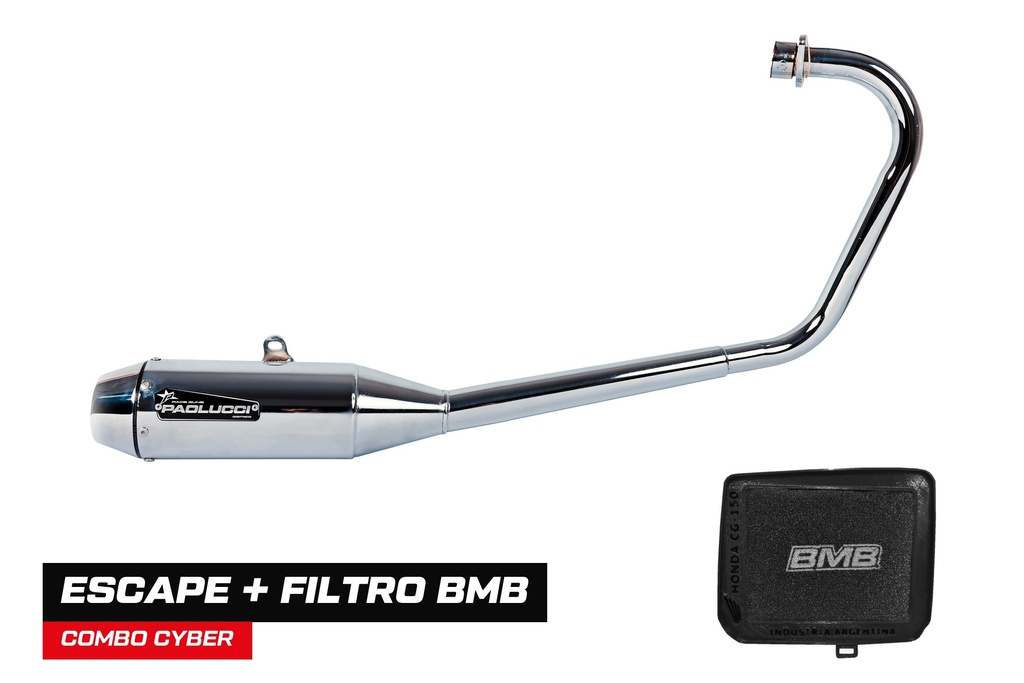 HONDA CG TITAN ESD 150CC ST3 CROMO + FILTRO BMB