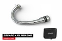 HONDA CG TITAN ESD/NEW PICADAS CROMO + FILTRO BMB