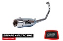 HONDA NEW TWISTER CB 250CC ST2 CROMO + FILTRO BMB