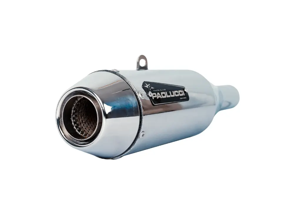 SILENCIADOR 250CC ST2 (+250CC TIPO HONDA TWISTER CBX) CROMO