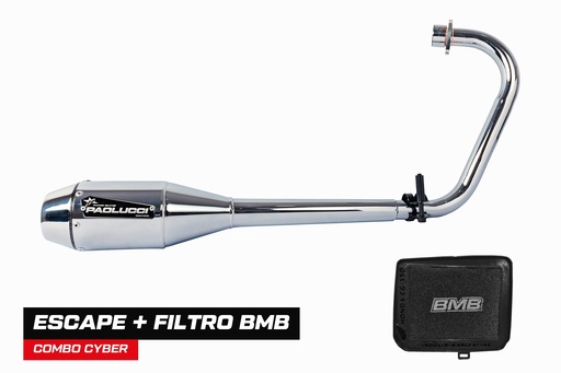 HONDA CG TITAN 150CC ST2 CROMO + FILTRO BMB