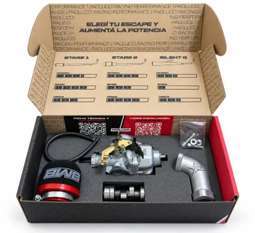 KIT DE POTENCIACION 110CC (S1 PRO - LEVA P1)